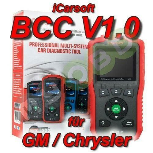 Icarsoft bcc profi diagnose - icarsoft,