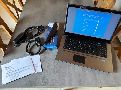 Terra laptop mit - 17", kabel