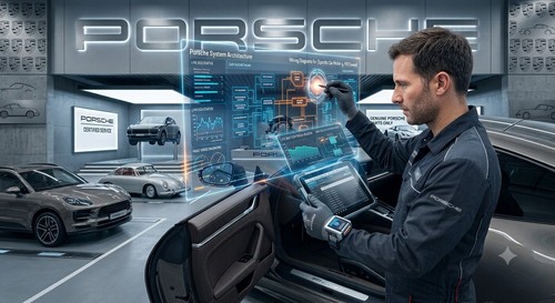 Porsche diagnose tablett - tablett,